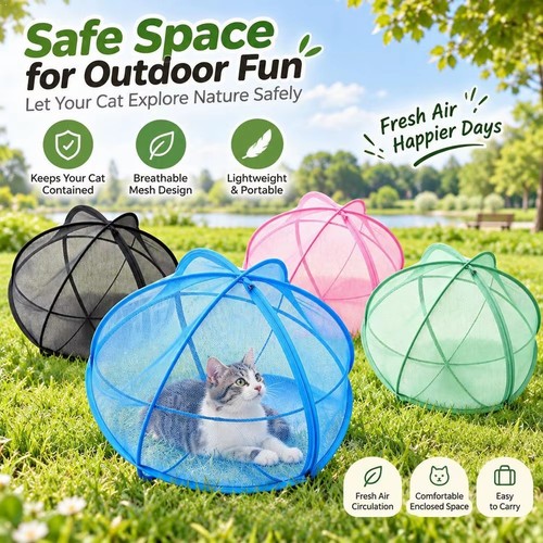 Foldable cat playpen tent - playpen,
