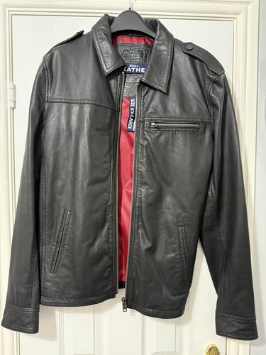 Superdry men black leather - men’s,