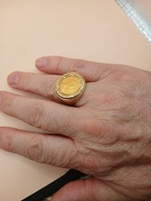 1/2 sovereign ring 1982 in