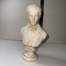 Vintage Plaster Bust Of Chopin