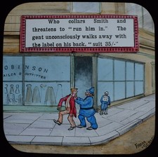 ANTIQUE Magic Lantern Slide