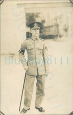 1928 1st South Wales Borderers  Sergeant Williams Pace Stick Portrait Photo