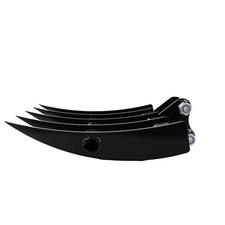 Excavator Attachment Rake