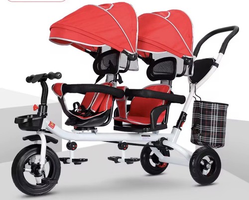 Red white black - double, seat