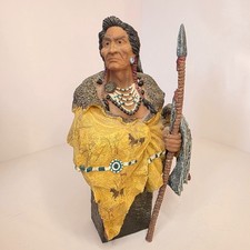 Native American Warrior Bust