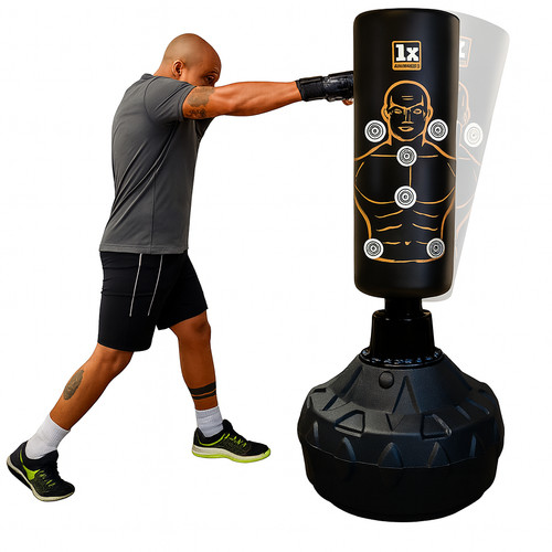 Free standing punch bag heavy - free,