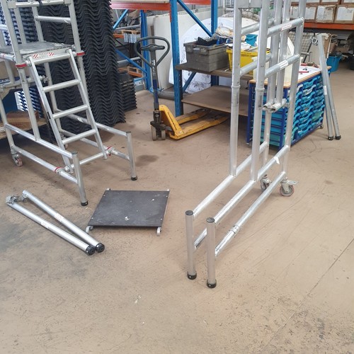 Folding podium safety steps - folding,