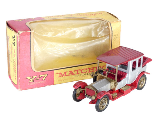Matchbox 1912 rolls royce - matchbox, rolls-royce