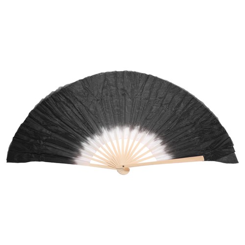Belly right hand silk fan - right,