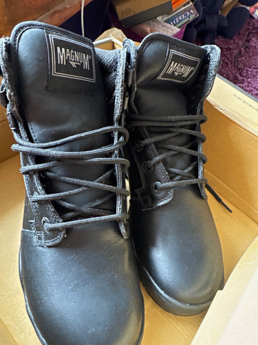 Magnum black leather combat - magnum,