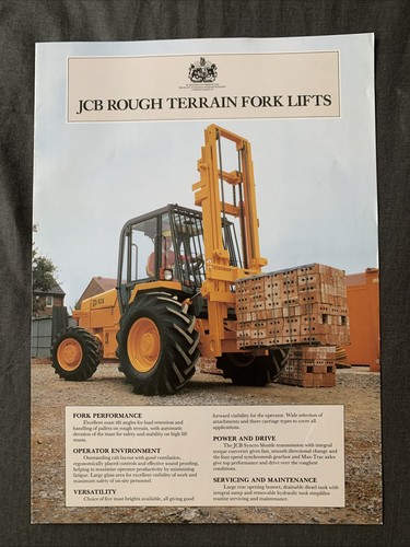 Jcb rough terrain forklifts - jcb,