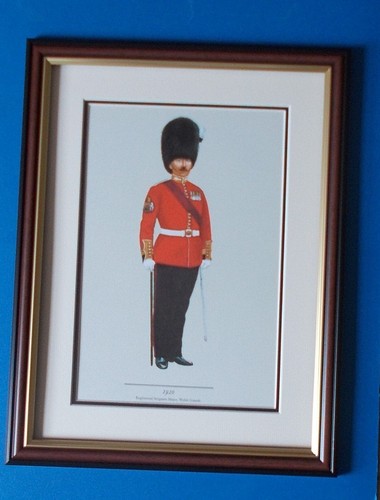 British army framed print - ,