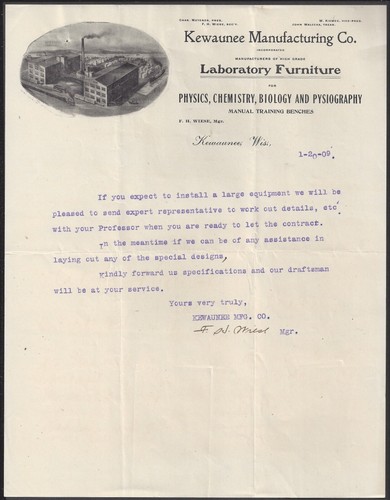 Kewaunee laboratory - kewaunee,, ~