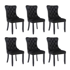 Dining Chairs Set of 6 Kitchen