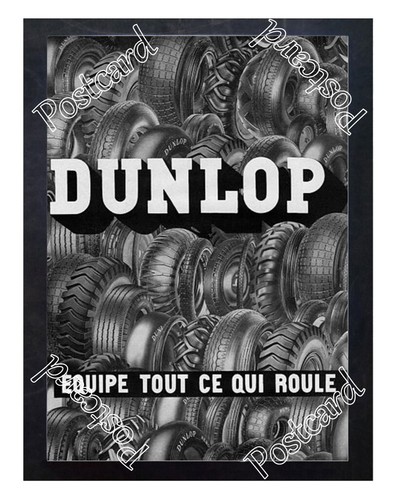 Historic dunlop tires - dunlop, 1949