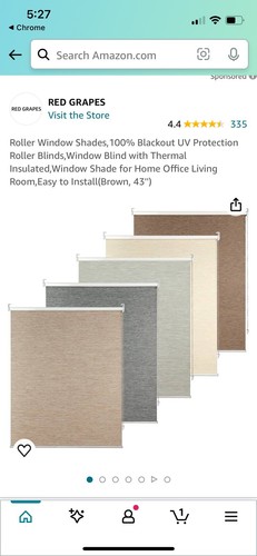 Window blinds roller shades - window,