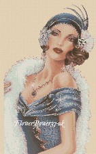Art Deco Cross stitch chart