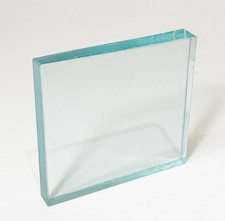Glass precision square slab
