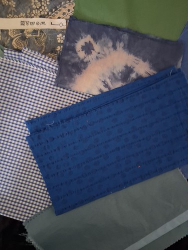 Vintage fabric quilting fat - fabric,