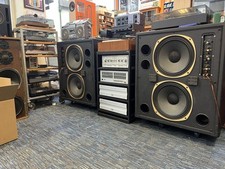 Tannoy FSM U Studio Monitors speakers FSM 215 dual 15 inch drivers 97Kg each