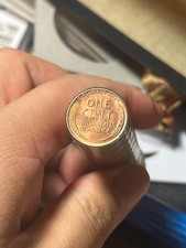 1954 P  RED BU LINCOLN CENT