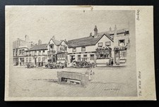Dorking, The White Horse, Vintage Postcard Surrey