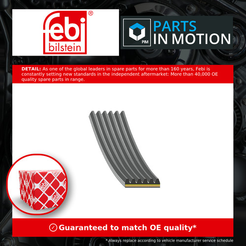Rib multi drive belt - 6, v