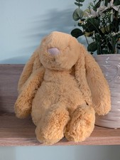 Jellycat Bashful Sunshine Bunny Medium, Good Condition No Paper Tags