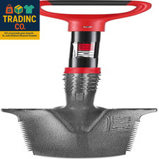 Drain Spade Shovel - Trenching, Transplanting, Narrow, Serrated for Digging, 44 