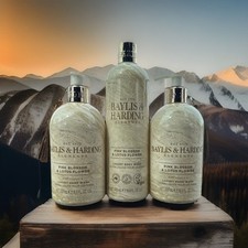 3PC SET~BAYLIS & HARDING PINK