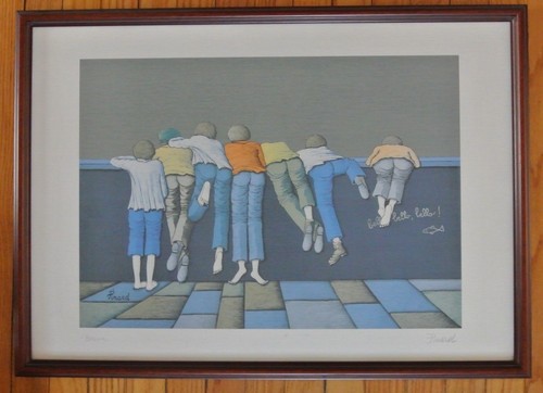 Frame pinard lithograph - pinard,