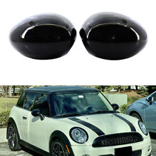 Pair Door Side Wing Mirror Cover Shell Cap For Mini R55 R56 R57 R58 Manual Fold