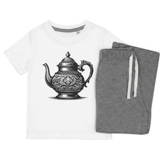 'Fancy Teapot' Kids Nightwear