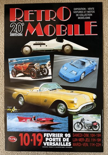 Original 1995 art poster for