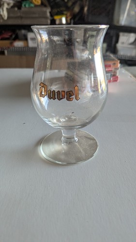 Duvel beer tulip glass - duvel,