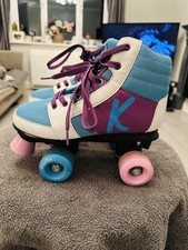 Kingdom GB candy quad wheels  roller skates size 5