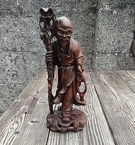 Antique asian chinese - chinese, monk