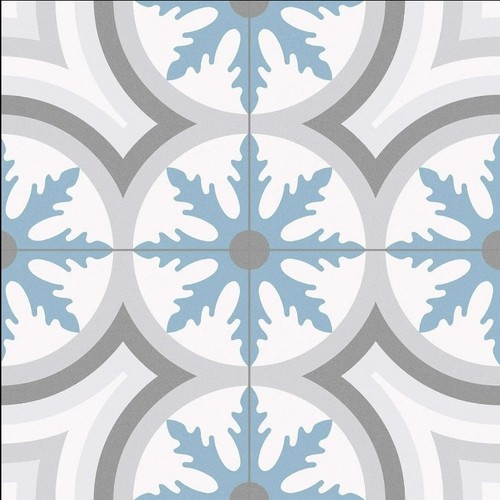 Traditional blue floral - traditional,