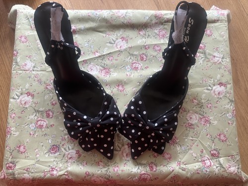 Women mid heel black - heel,