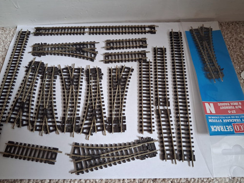 Peco gauge track lot - n,