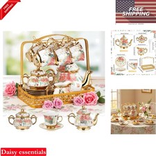 22 Pcs Vintage Porcelain Tea