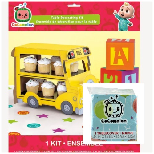 Cocomelon paper table - cocomelon,