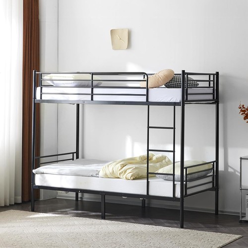Metal bunk bed single - bunk,