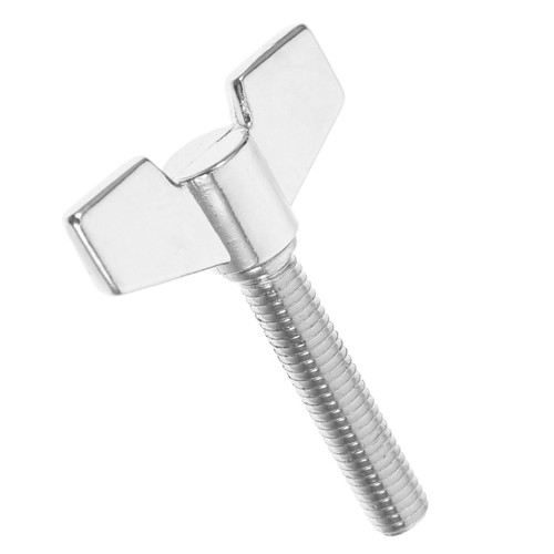 Silver steel drum cymbal wing - silver,