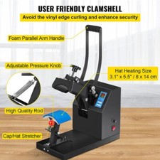 Cap heat press - press, hat