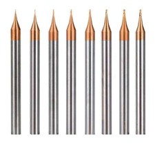 2 Flute 0.1mm - 0.5mm Solid