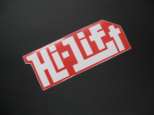 Lift jack sticker - jack, x2