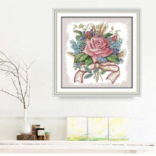 Embroidery kit set mural, with