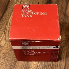 Paterson System 4 35mm. Developing Tank For 35mm Or 120 Films Boxed