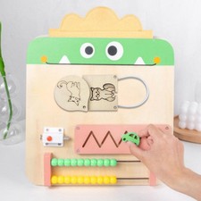 Montessori busy board cat - board,